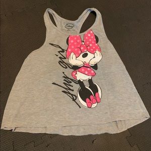 Minnie Mouse Shy Girl Tank Top